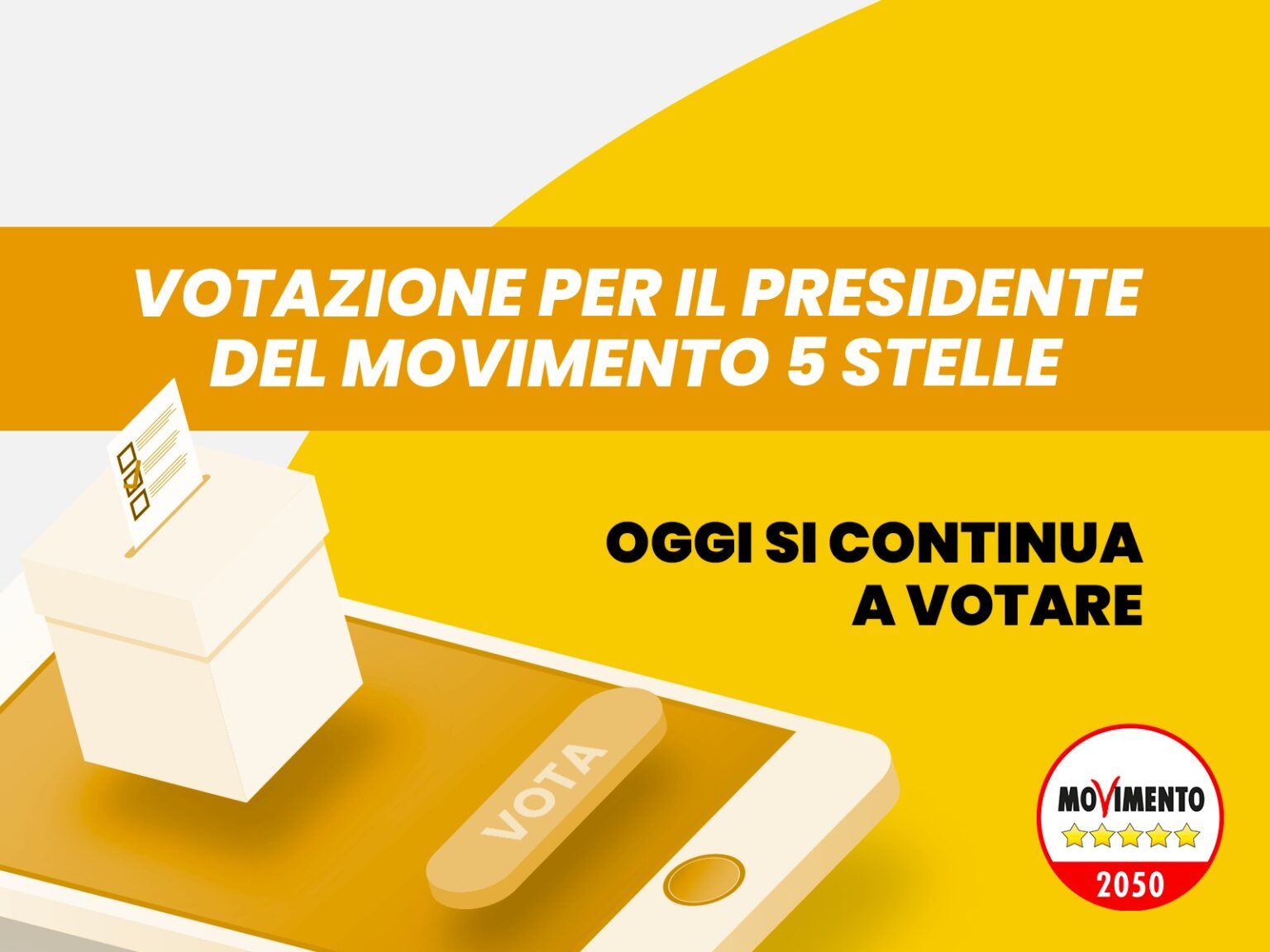 Votazione Per Il Presidente Del Movimento 5 Stelle Oggi Si Continua A