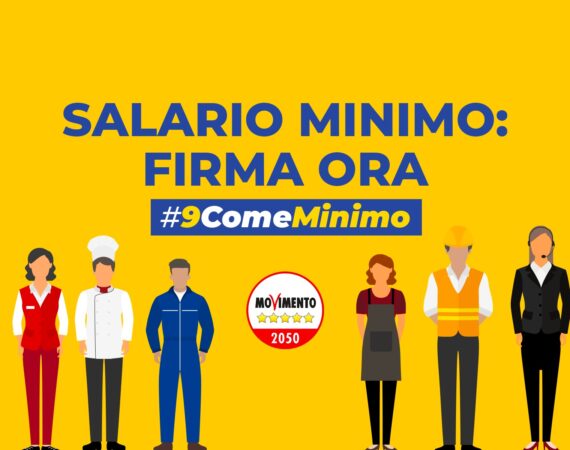 Salario minimo, firma la nostra proposta di iniziativa popolare – #9ComeMinimo