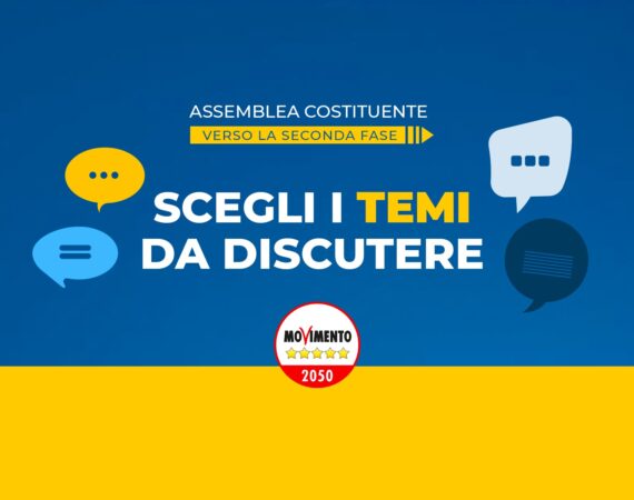 Processo costituente: selezione dei Temi da discutere nella seconda fase